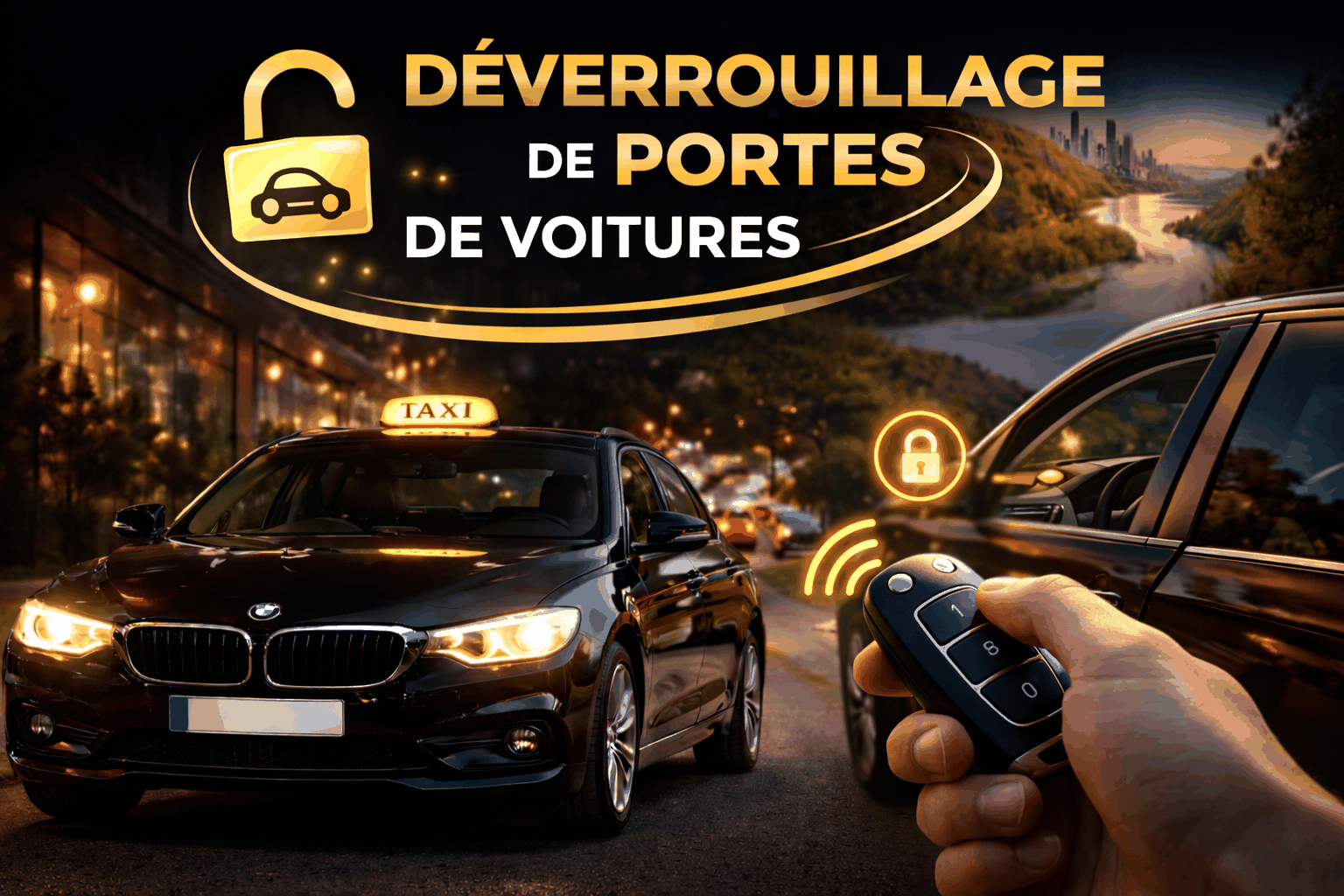 Déverrouillage de portes de voiture à Repentigny